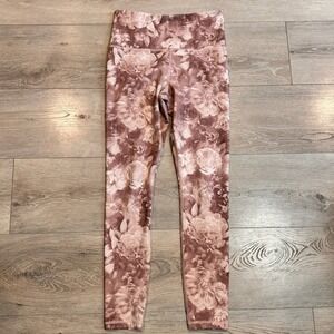 Athleta Elation Printed Tights Women's Size Small S Floral High‎ Rise Leggings